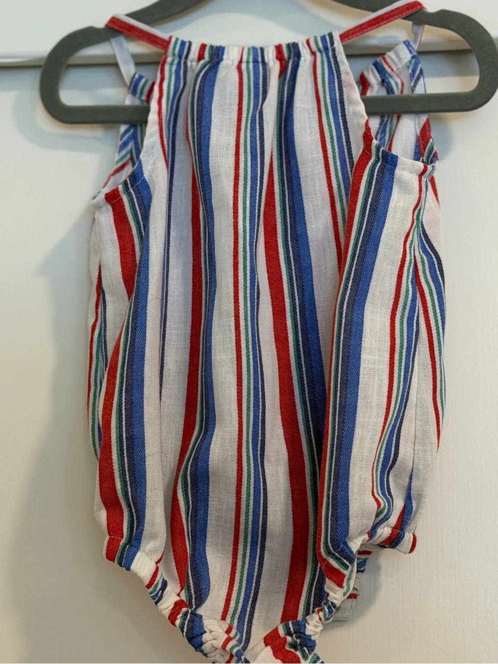 Kids Cotton Sun Suits - Navy Watermelon, Red/Blue Stripe & Yellow‎